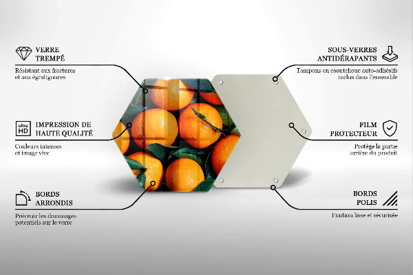 Tocător sticlă portocala