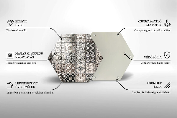 Tocător de bucătărie Placi decorative