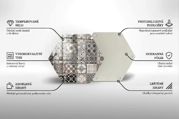 Tocător de bucătărie Placi decorative