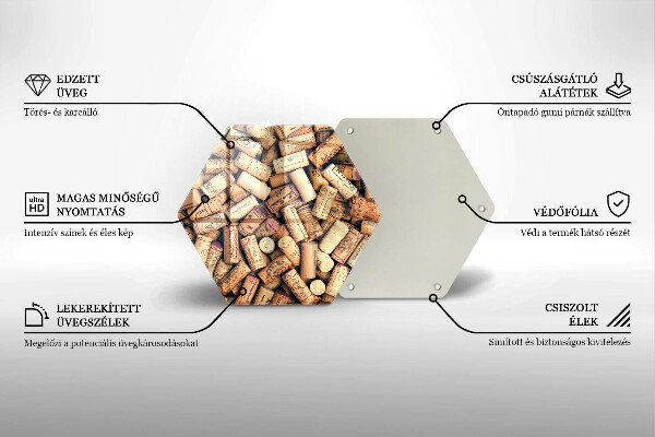Tocător de bucătărie Model fără sudură pentru dopuri de vin