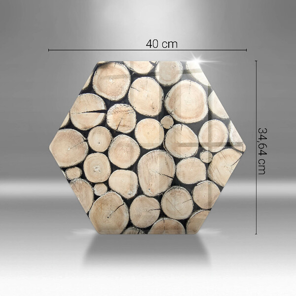Tocător de bucătărie Trunchiuri de copaci din lemn
