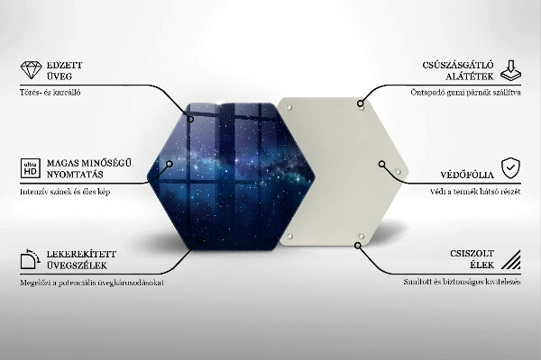 Tocător de bucătărie Spațiu și stele