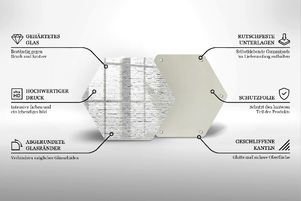 Tocător de bucătărie Perete de cărămidă