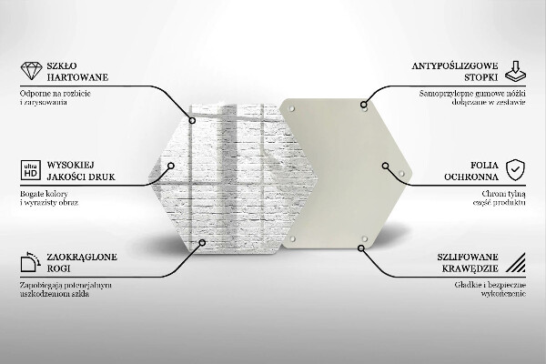 Tocător de bucătărie Perete de cărămidă