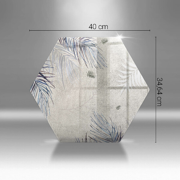 Tocător sticlă Frunze subtile