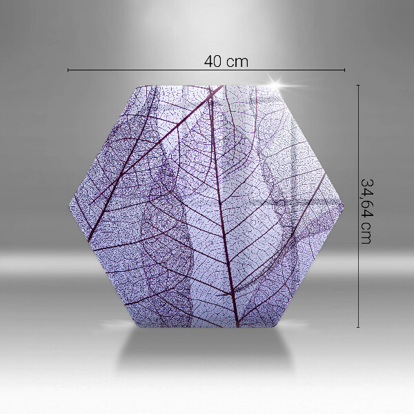 Tocător sticlă Frunze cu vene