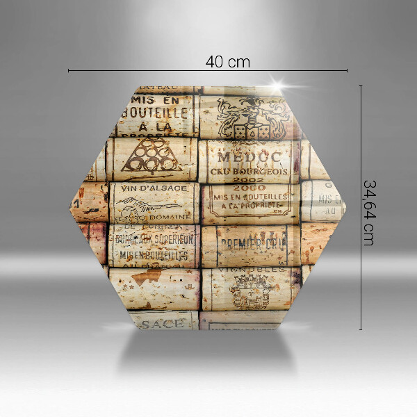 Tocător de bucătărie dopuri de vin vechi