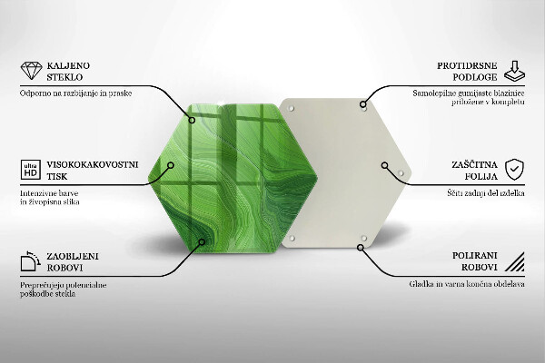Tocător sticlă Textura abstractă