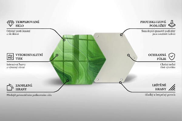 Tocător sticlă Textura abstractă