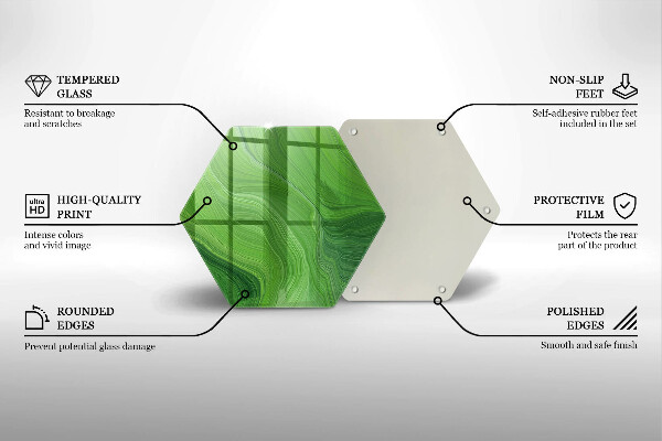 Tocător sticlă Textura abstractă