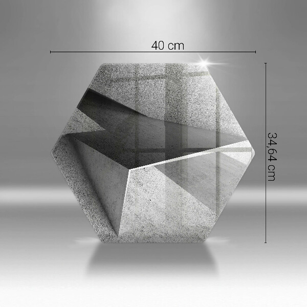 Tocător sticlă Abstracție concretă