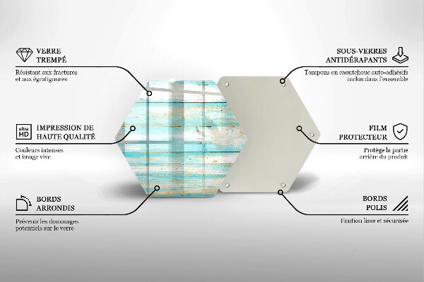 Tocător de bucătărie Scânduri de lemn de epocă