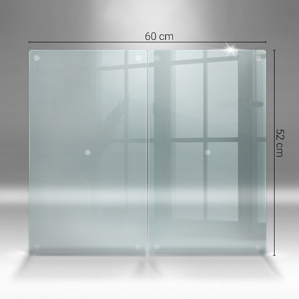 Tocător de bucătărie transparent 2x30x52 cm
