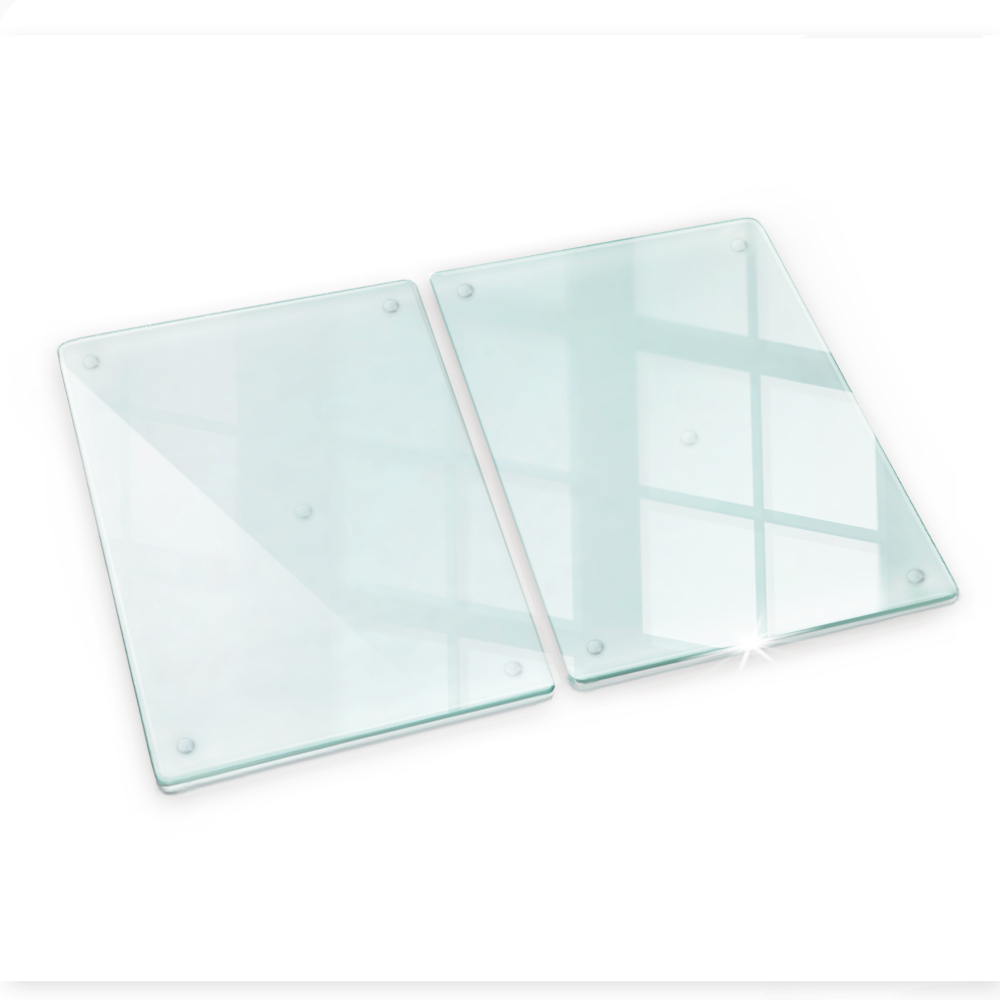 Tocător din sticlă transparente 2x40x52 cm