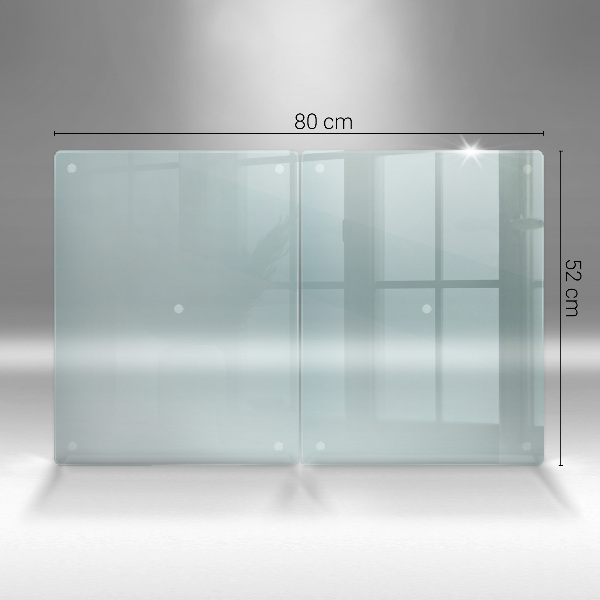 Tocător din sticlă transparentă 2x40x52 cm