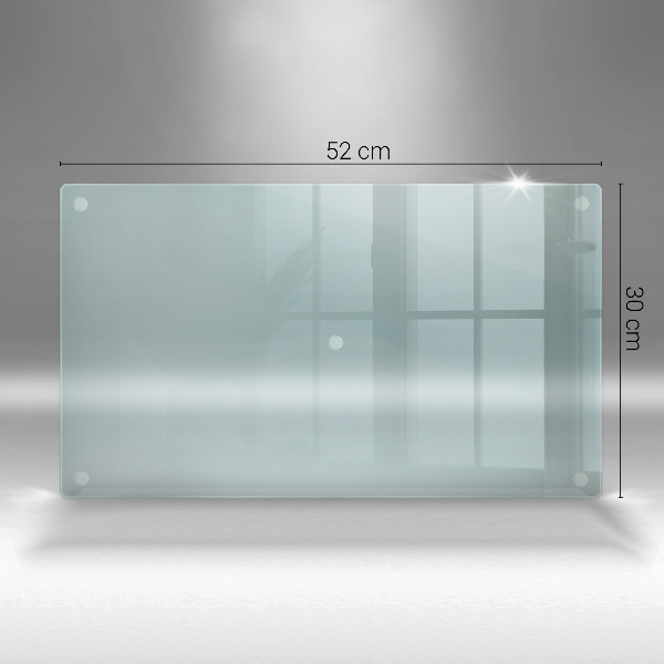 Tocător de bucătărie transparent 52x30 cm