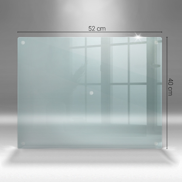 Tocător din sticlă transparentă 52x40 cm