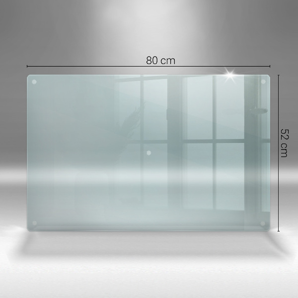 Tocător din sticlă transparentă 80x52 cm