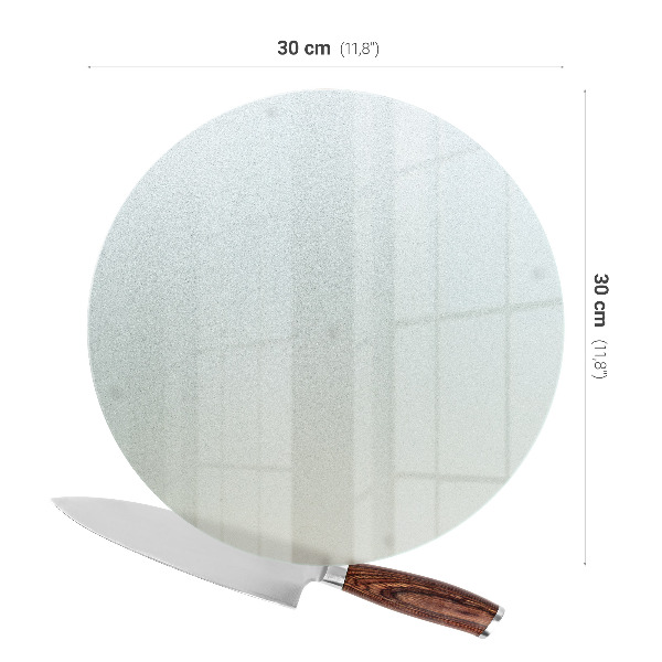 Tocător de bucătărie rotund cu diametrul de 30 cm