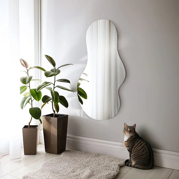 Oglindă organică elegantă 40x80