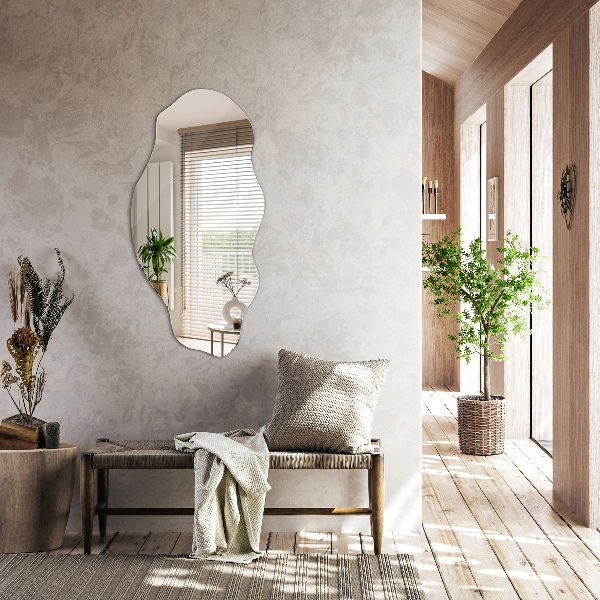 Oglinda forma neregulata pata 45x90