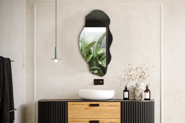 Oglinda forma neregulata pata dekorativ 50x100