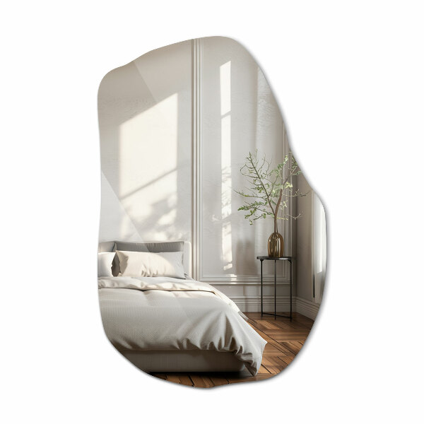 Oglinda asimetrica decorative 70x46 cm