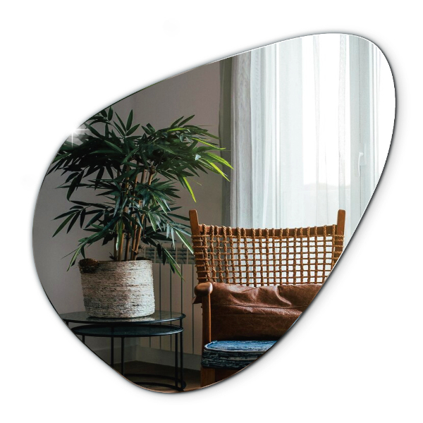 Oglindă asimetrica 48x48 cm