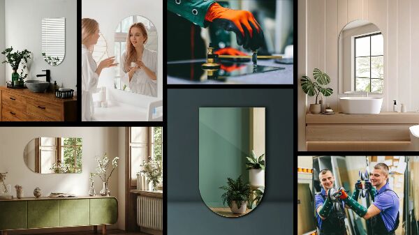 Oglindă arc original 50x90 cm