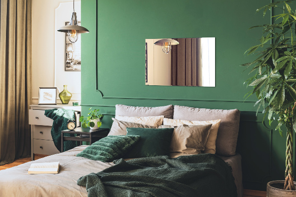 Dreptunghiulara oglinda moderna fara rama 60x40 cm