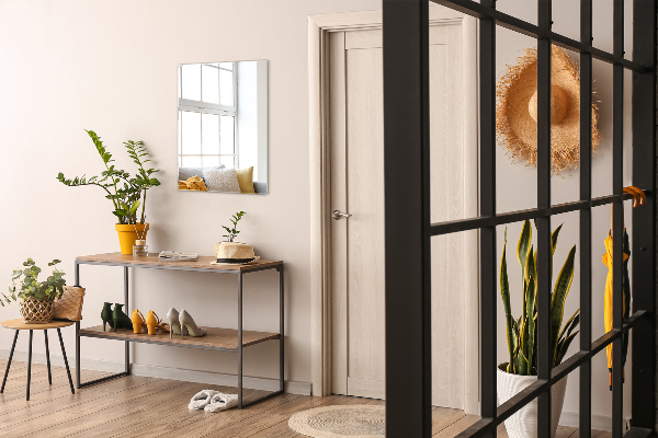 Dreptunghiulara oglinda moderna fara rama 60x40 cm