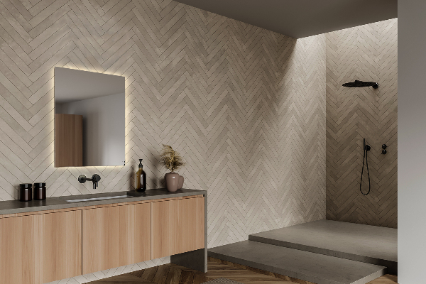 Oglinda dreptunghiulara cu iluminare 50x50 cm