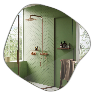 Oglindă neregulata în formă de pată original 58x59 cm