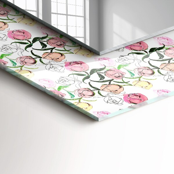 Oglinda cu decor Motive florale