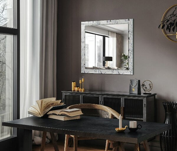 Oglinda cu decor Cocori și bambus