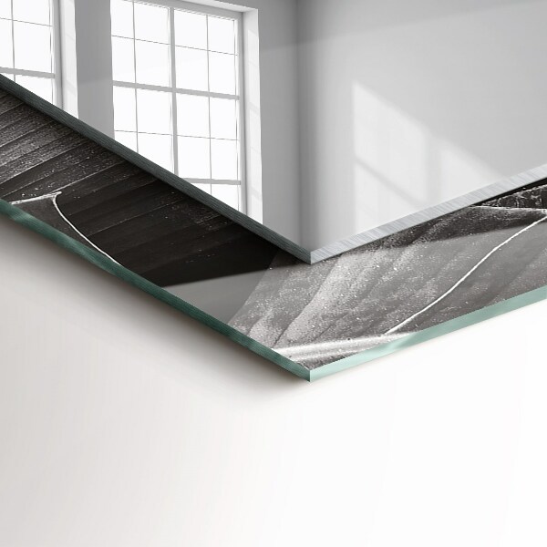 Oglinda cu rama imprimata Frunze de bananier