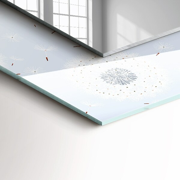 Oglinda cu rama imprimata Flori suflate