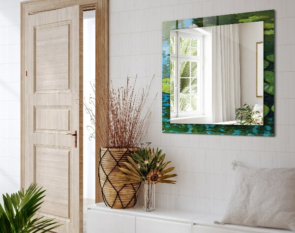 Decoratiuni perete cu oglinda Pudră de nufăr