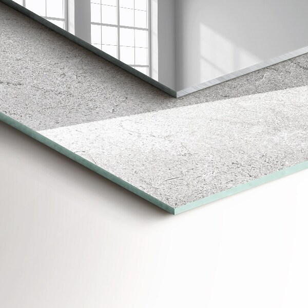 Oglinda cu decor Suprafață de beton crăpată