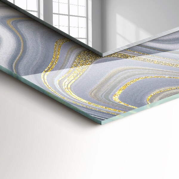 Decor oglinda Motive abstracte din marmură