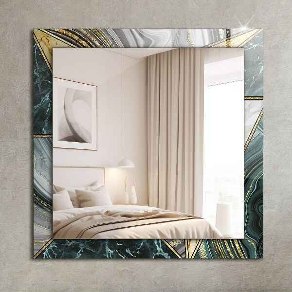 Oglinda cu decor Model geometric abstract