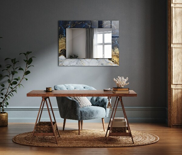 Oglinda decor perete Marmură abstractă