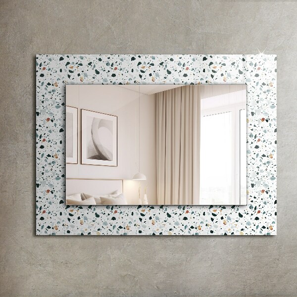 Decoratiuni perete cu oglinda Mozaic Terrazzo