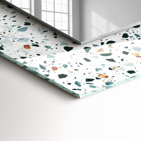 Decoratiuni perete cu oglinda Mozaic Terrazzo