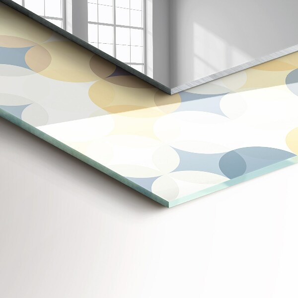 Decor oglinda Cercuri colorate