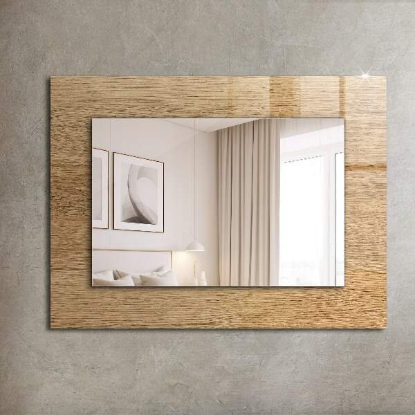 Oglinda decor perete Textura lemnului