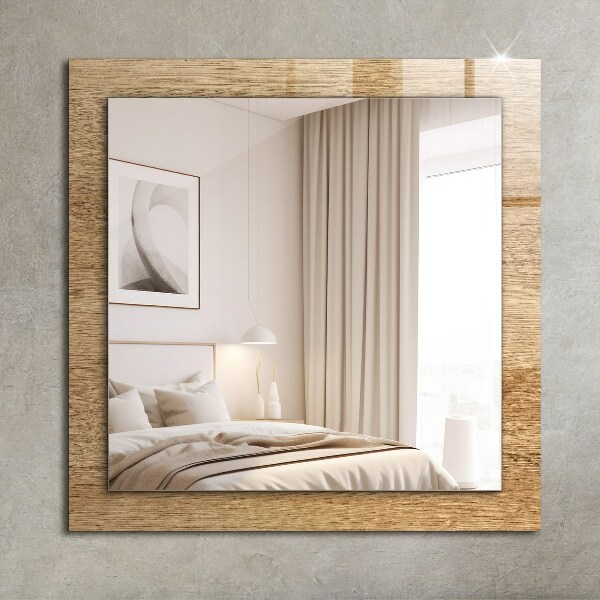 Oglinda decor perete Textura lemnului