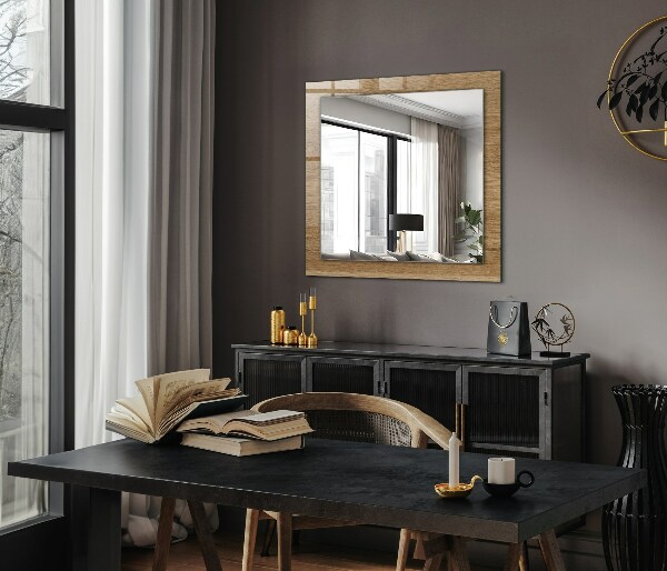 Oglinda decor perete Textura lemnului