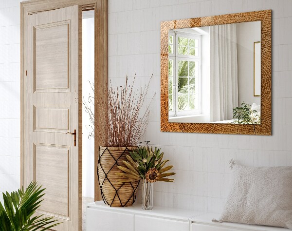 Oglinda imprimata Secțiune transversală a inelelor de creștere ale unui trunchi de copac