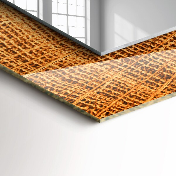 Oglinda imprimata Secțiune transversală a inelelor de creștere ale unui trunchi de copac